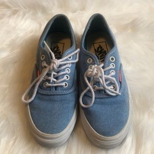 Light Denim Vans